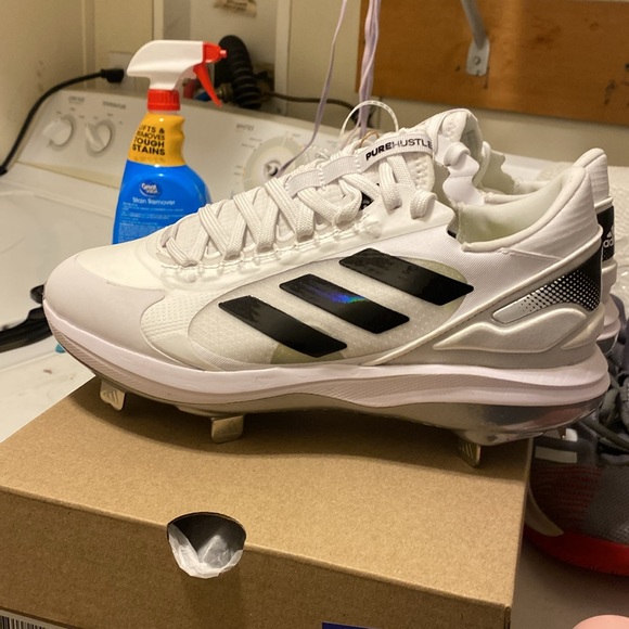 adidas Shoes - Adidas Purehustle 2 Elite Women’s White/Black Softball Cleats Size 7 NWT